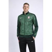 Челси костюм спортивный зеленый с орнаментом 2025/26