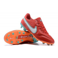 Бутсы Nike Tiempo Legend 9 Elite красные с оранжевым