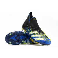 Бутсы Adidas Predator Freak сине-чёрные