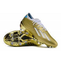 Бутсы Adidas X Speedportal .1 2022 World Cup золотые